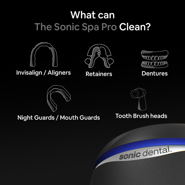 El dúo definitivo de higiene bucal: paquete Sonic Pro + Sonic Go